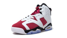 画像をギャラリービューアに読み込む, JORDAN BRAND AIR JORDAN 6 RETRO GS &quot;CARMINE&quot; &quot;MICHAEL JORDAN&quot; WHITE/CARMINE/BLACK 1