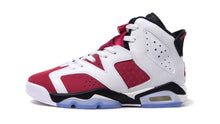 画像をギャラリービューアに読み込む, JORDAN BRAND AIR JORDAN 6 RETRO GS &quot;CARMINE&quot; &quot;MICHAEL JORDAN&quot; WHITE/CARMINE/BLACK 3