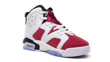 画像をギャラリービューアに読み込む, JORDAN BRAND AIR JORDAN 6 RETRO GS &quot;CARMINE&quot; &quot;MICHAEL JORDAN&quot; WHITE/CARMINE/BLACK 5
