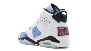 JORDAN BRAND AIR JORDAN 6 RETRO GS "UNC" "MICHAEL JORDAN" UNIVERSITY BLUE/WHITE/BLACK/COLLEGE NAVY 2