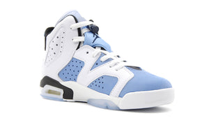 JORDAN BRAND AIR JORDAN 6 RETRO GS "UNC" "MICHAEL JORDAN" UNIVERSITY BLUE/WHITE/BLACK/COLLEGE NAVY 5