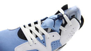 JORDAN BRAND AIR JORDAN 6 RETRO GS "UNC" "MICHAEL JORDAN" UNIVERSITY BLUE/WHITE/BLACK/COLLEGE NAVY 6