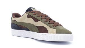 Puma SUEDE CAMOWAVE PUMA OLIVE/CHESTNUT BROWN/SHADOW GREY 5
