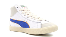 画像をギャラリービューアに読み込む, Puma CLYDE MID BBALL RHUIGI &quot;WALT FRAZIER&quot; &quot;RHUIGI VILLASENOR&quot; PUMA WHITE/ROYAL SAPPHIRE 5