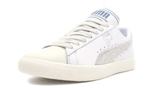 画像をギャラリービューアに読み込む, Puma CLYDE Q3 RHUIGI &quot;WALT FRAZIER&quot; &quot;RHUIGI VILLASENOR&quot; PRISTINE/SEDATE GRAY/PUMA WHITE 1