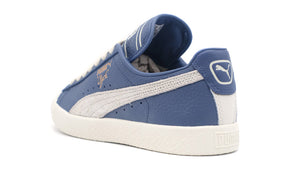 Puma CLYDE Q3 RHUIGI "WALT FRAZIER" "RHUIGI VILLASENOR" PRISTINE/PRISTINE/INKY BLUE 2