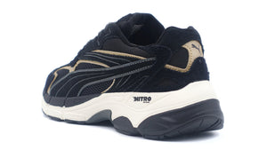 Puma TEVERIS NITRO METALLIC PUMA BLACK/PUMA GOLD/SHADOW GRAY 2