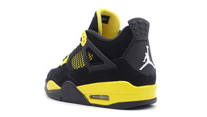 JORDAN BRAND AIR JORDAN 4 RETRO GS "THUNDER" "MICHAEL JORDAN" BLACK/WHITE/TOUR YELLOW 2