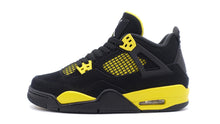 画像をギャラリービューアに読み込む, JORDAN BRAND AIR JORDAN 4 RETRO GS &quot;THUNDER&quot; &quot;MICHAEL JORDAN&quot; BLACK/WHITE/TOUR YELLOW 3