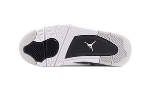 JORDAN BRAND AIR JORDAN 4 RETRO GS "MILITARY BLACK" "MICHAEL JORDAN" WHITE/BLACK/NEUTRAL GRAY 4