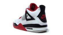 画像をギャラリービューアに読み込む, JORDAN BRAND AIR JORDAN 4 RETRO GS &quot;FIRE RED&quot; &quot;MICHAEL JORDAN&quot; WHITE/FIRE RED/BLACK/TECH GREY 2