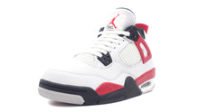 画像をギャラリービューアに読み込む, JORDAN BRAND AIR JORDAN 4 RETRO GS &quot;RED CEMENT&quot; &quot;MICHAEL JORDAN&quot; WHITE/FIRE RED/BLACK/NEUTRAL GREY 1