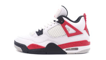 画像をギャラリービューアに読み込む, JORDAN BRAND AIR JORDAN 4 RETRO GS &quot;RED CEMENT&quot; &quot;MICHAEL JORDAN&quot; WHITE/FIRE RED/BLACK/NEUTRAL GREY 3