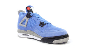 JORDAN BRAND AIR JORDAN 4 RETRO GS "UNIVERSITY BLUE" "MICHAEL JORDAN" UNIVERSITY BLUE/BLACK/TECH GREY/WHITE 5