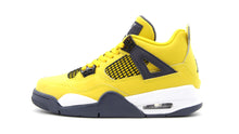画像をギャラリービューアに読み込む, JORDAN BRAND AIR JORDAN 4 RETRO GS &quot;LIGHTNING&quot; &quot;MICHAEL JORDAN&quot; TOUR YELLOW/DARK BLUE GREY/MULTI COLOR/MULTI COLOR 3