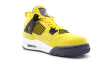 画像をギャラリービューアに読み込む, JORDAN BRAND AIR JORDAN 4 RETRO GS &quot;LIGHTNING&quot; &quot;MICHAEL JORDAN&quot; TOUR YELLOW/DARK BLUE GREY/MULTI COLOR/MULTI COLOR 5