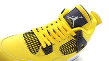 画像をギャラリービューアに読み込む, JORDAN BRAND AIR JORDAN 4 RETRO GS &quot;LIGHTNING&quot; &quot;MICHAEL JORDAN&quot; TOUR YELLOW/DARK BLUE GREY/MULTI COLOR/MULTI COLOR 6