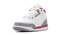 画像をギャラリービューアに読み込む, JORDAN BRAND JORDAN 3 RETRO PS &quot;CARDINAL RED&quot; &quot;MICHAEL JORDAN&quot; WHITE/LIGHT CURRY/CARDINAL RED/CEMENT GREY 1