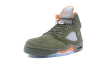 画像をギャラリービューアに読み込む, JORDAN BRAND AIR JORDAN 5 RETRO GS &quot;OLIVE&quot; &quot;MICHAEL JORDAN&quot; ARMY OLIVE/SOLAR ORANGE 1