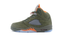 画像をギャラリービューアに読み込む, JORDAN BRAND AIR JORDAN 5 RETRO GS &quot;OLIVE&quot; &quot;MICHAEL JORDAN&quot; ARMY OLIVE/SOLAR ORANGE 3