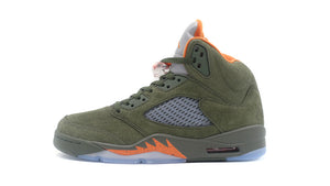 JORDAN BRAND AIR JORDAN 5 RETRO GS "OLIVE" "MICHAEL JORDAN" ARMY OLIVE/SOLAR ORANGE 3