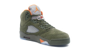 JORDAN BRAND AIR JORDAN 5 RETRO GS "OLIVE" "MICHAEL JORDAN" ARMY OLIVE/SOLAR ORANGE 5