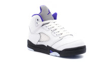 画像をギャラリービューアに読み込む, JORDAN BRAND JORDAN 5 RETRO PS &quot;DARK CONCORD&quot; &quot;MICHAEL JORDAN&quot; WHITE/DARK CONCORD/BLACK 5