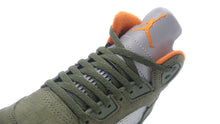 画像をギャラリービューアに読み込む, JORDAN BRAND JORDAN 5 RETRO PS &quot;OLIVE&quot; &quot;MICHAEL JORDAN&quot; ARMY OLIVE/SOLAR ORANGE 6