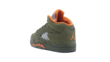 画像をギャラリービューアに読み込む, JORDAN BRAND JORDAN 5 RETRO TD &quot;OLIVE&quot; &quot;MICHAEL JORDAN&quot; ARMY OLIVE/SOLAR ORANGE 2