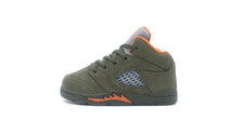 画像をギャラリービューアに読み込む, JORDAN BRAND JORDAN 5 RETRO TD &quot;OLIVE&quot; &quot;MICHAEL JORDAN&quot; ARMY OLIVE/SOLAR ORANGE 3