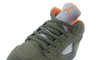 画像をギャラリービューアに読み込む, JORDAN BRAND JORDAN 5 RETRO TD &quot;OLIVE&quot; &quot;MICHAEL JORDAN&quot; ARMY OLIVE/SOLAR ORANGE 6