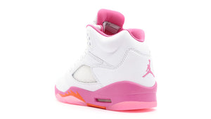 JORDAN BRAND AIR JORDAN 5 RETRO GS "WNBA" "MICHAEL JORDAN" WHITE/PINKSICLE/SAFETY ORANGE 2