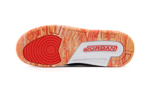 JORDAN BRAND AIR JORDAN 3 RETRO GS "KUMQUAT" "MICHAEL JORDAN" BLACK/TEAM ORANGE/KINKAN/WHITE 4
