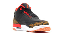 画像をギャラリービューアに読み込む, JORDAN BRAND AIR JORDAN 3 RETRO GS &quot;KUMQUAT&quot; &quot;MICHAEL JORDAN&quot; BLACK/TEAM ORANGE/KINKAN/WHITE 5