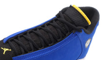 画像をギャラリービューアに読み込む, JORDAN BRAND AIR JORDAN 14 RETRO &quot;LANEY&quot; &quot;MICHAEL JORDAN&quot; VARSITY ROYAL/BLACK/VARSITY MAIZE/WHITE 6