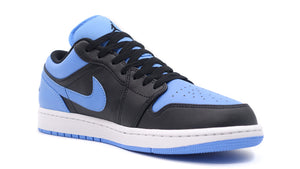 JORDAN BRAND AIR JORDAN 1 LOW "MICHAEL JORDAN" BLACK/BLACK/UNIVERSITY BLUE/WHITE 5