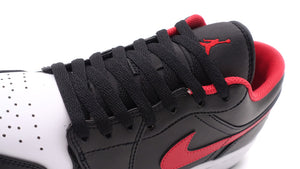 JORDAN BRAND AIR JORDAN 1 LOW "MICHAEL JORDAN" BLACK/FIRE RED/WHITE 6