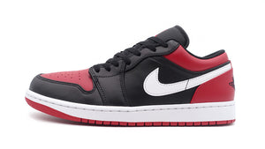 JORDAN BRAND AIR JORDAN 1 LOW "MICHAEL JORDAN" BLACK/GYM RED/WHITE 3