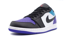 画像をギャラリービューアに読み込む, JORDAN BRAND AIR JORDAN 1 LOW &quot;MICHAEL JORDAN&quot; WHITE/BLACK/BRIGHT CONCORD/AQUAMARINE/UNIVERSITY GOLD/ANTHRACITE 1