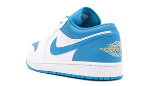 JORDAN BRAND AIR JORDAN 1 LOW "MICHAEL JORDAN" WHITE/CELESTIAL GOLD/AQUATONE 2