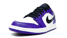 画像をギャラリービューアに読み込む, JORDAN BRAND AIR JORDAN 1 LOW &quot;COURT PURPLE&quot; &quot;MICHAEL JORDAN&quot; COURT PURPLE/BLACK/WHITE 1