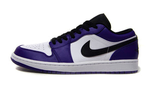 JORDAN BRAND AIR JORDAN 1 LOW "COURT PURPLE" "MICHAEL JORDAN" COURT PURPLE/BLACK/WHITE 3