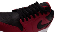 画像をギャラリービューアに読み込む, JORDAN BRAND AIR JORDAN 1 LOW &quot;GYM RED&quot; &quot;MICHAEL JORDAN&quot; GYM RED/WHITE/BLACK 6