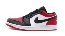 画像をギャラリービューアに読み込む, JORDAN BRAND AIR JORDAN 1 LOW &quot;BRED TOE&quot; &quot;MICHAEL JORDAN&quot; GYM RED/WHITE/BLACK 3