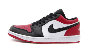 JORDAN BRAND AIR JORDAN 1 LOW "BRED TOE" "MICHAEL JORDAN" GYM RED/WHITE/BLACK 3