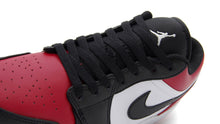 画像をギャラリービューアに読み込む, JORDAN BRAND AIR JORDAN 1 LOW &quot;BRED TOE&quot; &quot;MICHAEL JORDAN&quot; GYM RED/WHITE/BLACK 6