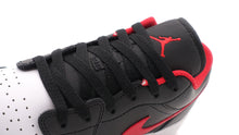画像をギャラリービューアに読み込む, JORDAN BRAND AIR JORDAN 1 LOW GS &quot;MICHAEL JORDAN&quot; BLACK/FIRE RED/WHITE 6