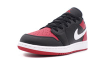 画像をギャラリービューアに読み込む, JORDAN BRAND AIR JORDAN 1 LOW GS &quot;MICHAEL JORDAN&quot; BLACK/GYM RED/WHITE 1