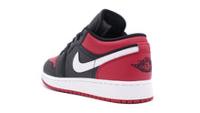 画像をギャラリービューアに読み込む, JORDAN BRAND AIR JORDAN 1 LOW GS &quot;MICHAEL JORDAN&quot; BLACK/GYM RED/WHITE 2