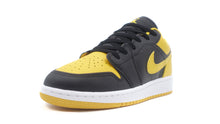 画像をギャラリービューアに読み込む, JORDAN BRAND AIR JORDAN 1 LOW GS &quot;MICHAEL JORDAN&quot; BLACK/YELLOW OCHRE/WHITE 1